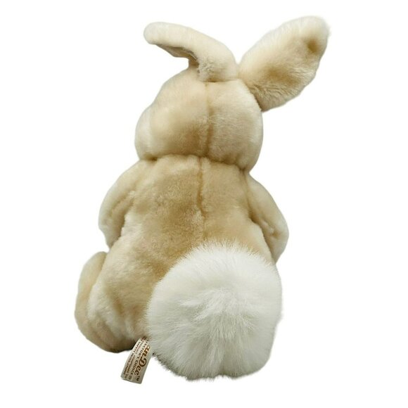 Dan Dee Bunny Rabbit Basketball Foot Plush Tan Easter 11 inch Stuffed Animal - Picture 6 of 12